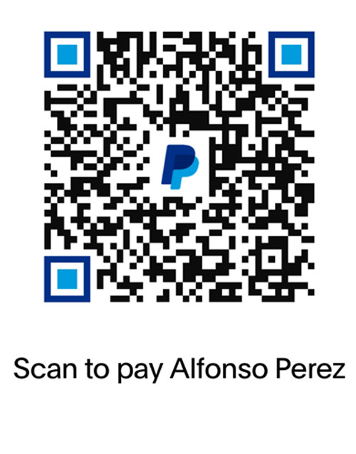 PayPal QR code for paying Amigo Bail Bonds